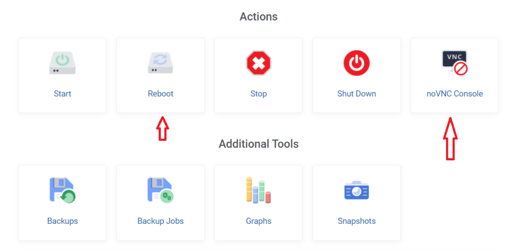 Procedura installazione VPS unManaged