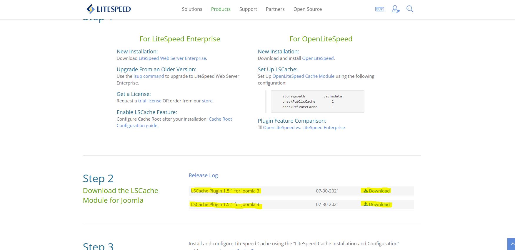 Joomla!: Configurare LiteSpeed Cache ed il suo Crawler