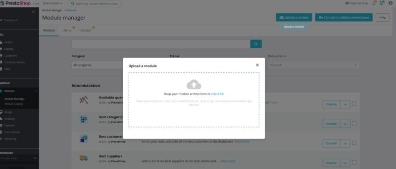 Hosting PrestaShop con LiteSpeed: Installare il plugin e configurare il crawler Hosting PrestaShop con LiteSpeed: Installare il plugin e configurare il crawler