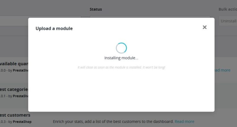 Hosting PrestaShop con LiteSpeed: Installare il plugin e configurare il crawler Hosting PrestaShop con LiteSpeed: Installare il plugin e configurare il crawler