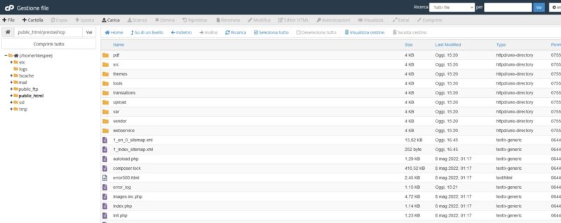 Hosting PrestaShop con LiteSpeed: Installare il plugin e configurare il crawler Hosting PrestaShop con LiteSpeed: Installare il plugin e configurare il crawler