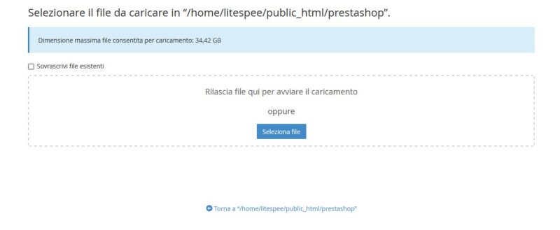 Hosting PrestaShop con LiteSpeed: Installare il plugin e configurare il crawler Hosting PrestaShop con LiteSpeed: Installare il plugin e configurare il crawler