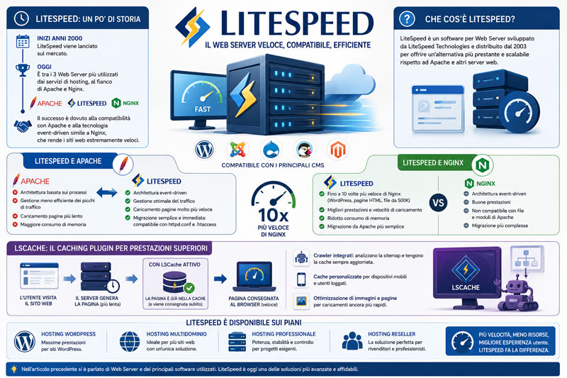 LiteSpeed: Come velocizzare il tuo sito web