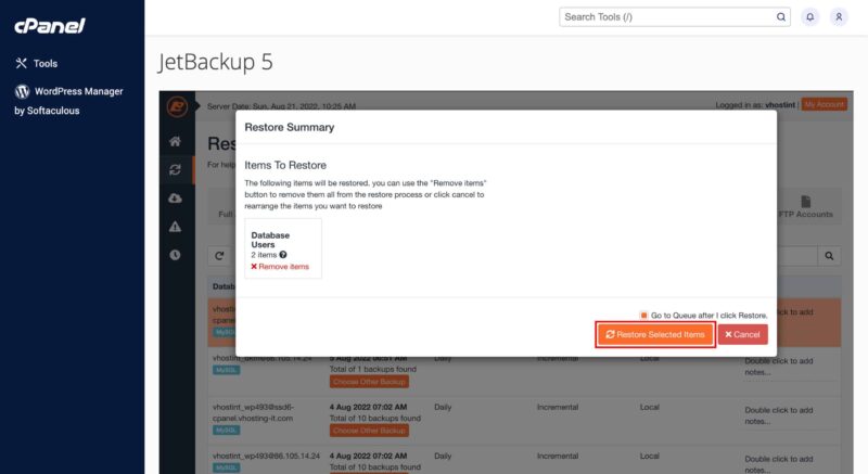 Come gestire i backup con JetBackup Come gestire i backup con JetBackup