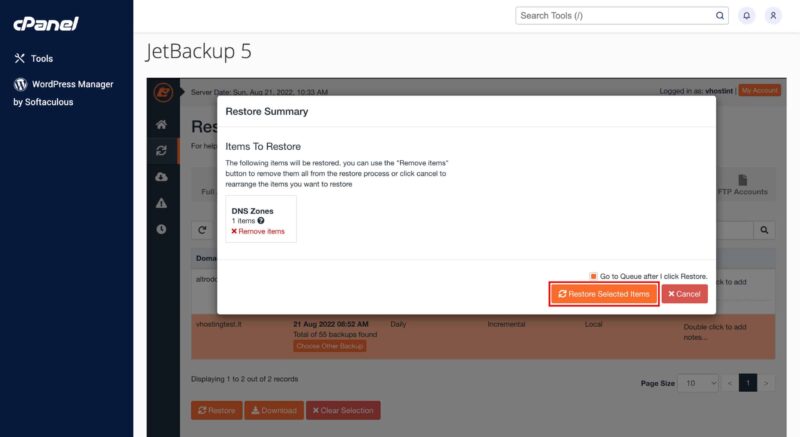 Come gestire i backup con JetBackup Come gestire i backup con JetBackup