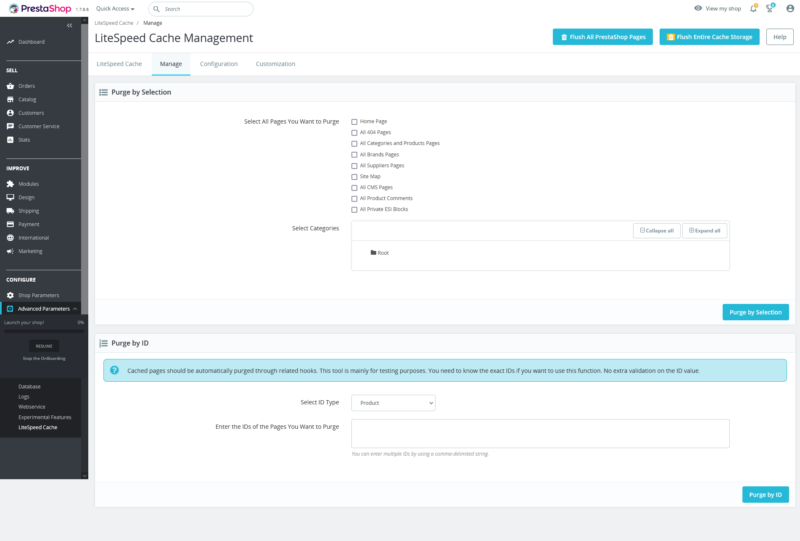 Hosting PrestaShop con LiteSpeed: Installare il plugin e configurare il crawler Hosting PrestaShop con LiteSpeed: Installare il plugin e configurare il crawler