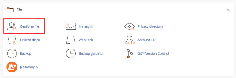 Creare un redirect del dominio Creare un redirect del dominio