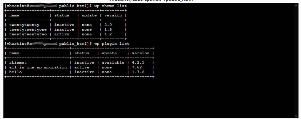 WP-CLI: Gestire il proprio sito WordPress da terminale 12 WP-CLI: Gestire il proprio sito WordPress da terminale