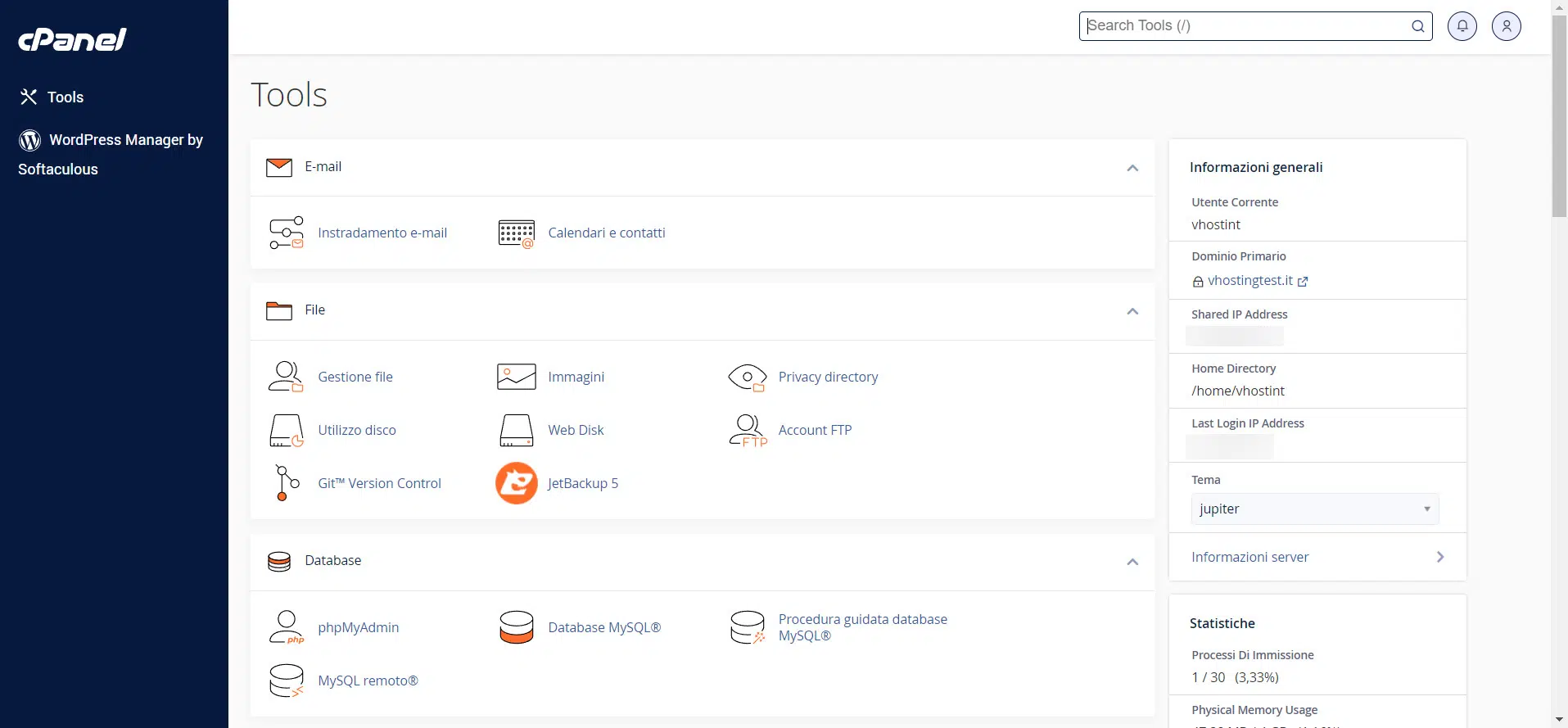 Come installare WordPress con Softaculous in Cpanel
