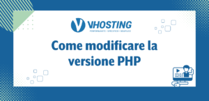 Come modificare la versione PHP