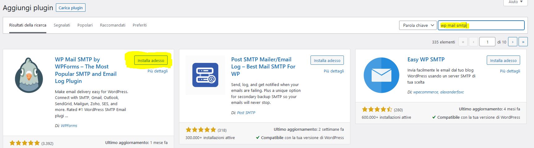 wp mail smtp