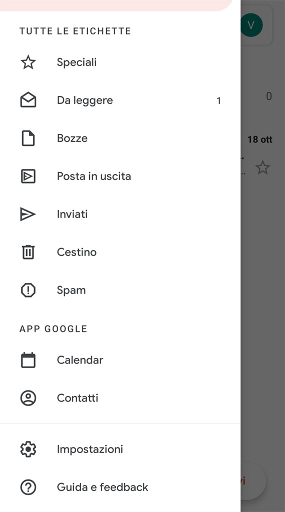 Come configurare la casella di posta su gmail