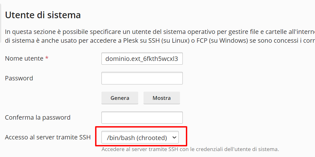 Come collegarsi in SFTP (ssh file transfer protocol)