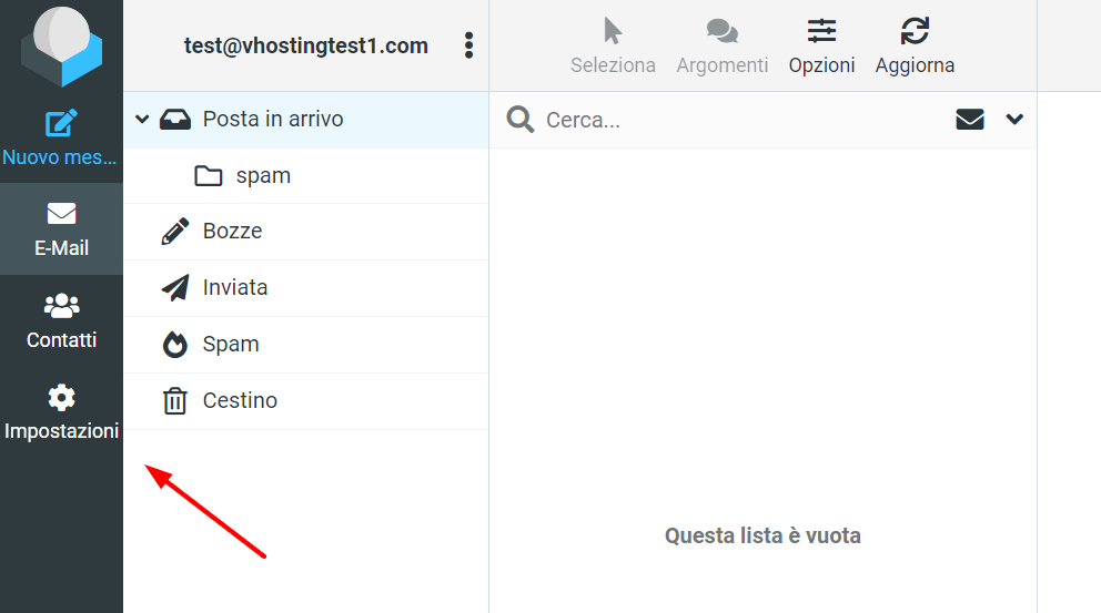 Roundcube: Come cambiare la password email dalla webmail