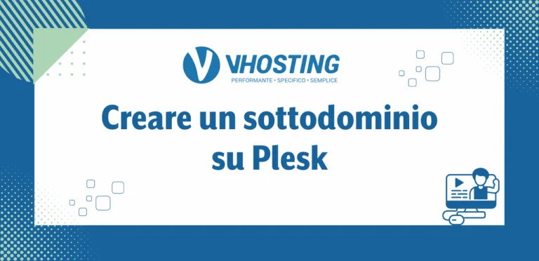 Creare un sottodominio su Plesk