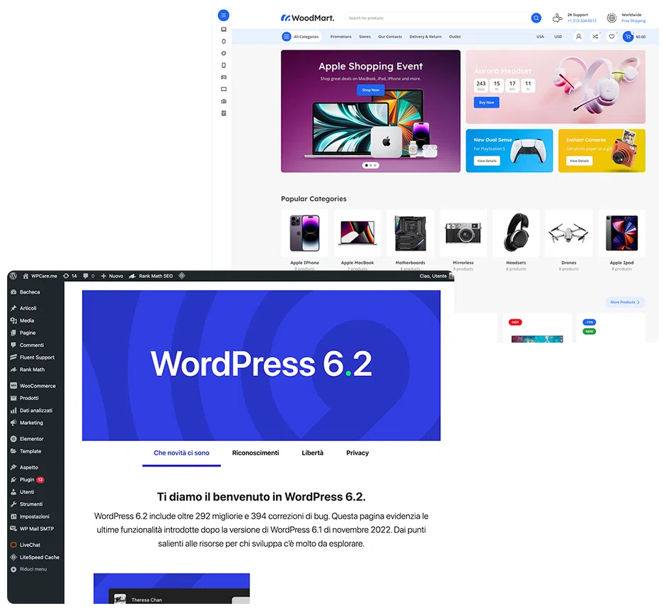 Assistenza WordPress WPCare Assistenza WordPress WPCare