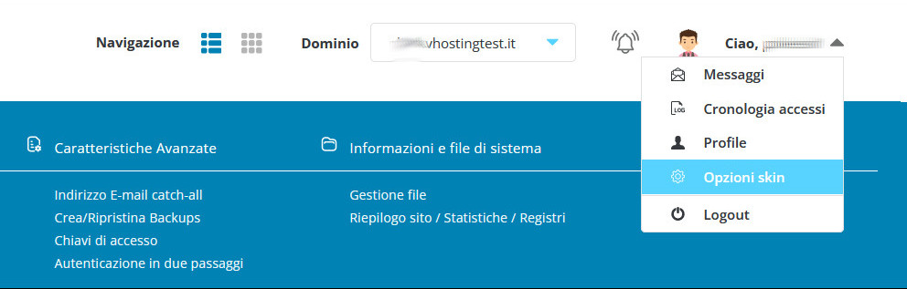 DirectAdmin di VHosting: guida dettagliata