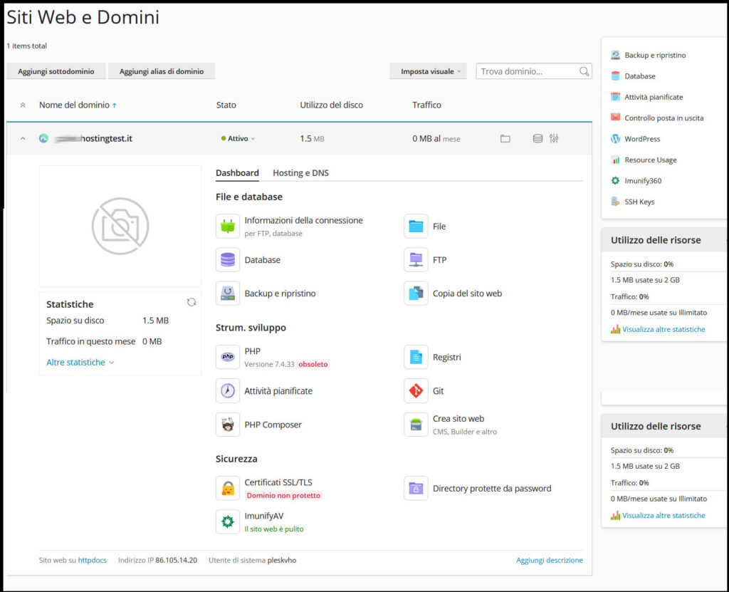 Plesk di VHosting: La guida completa