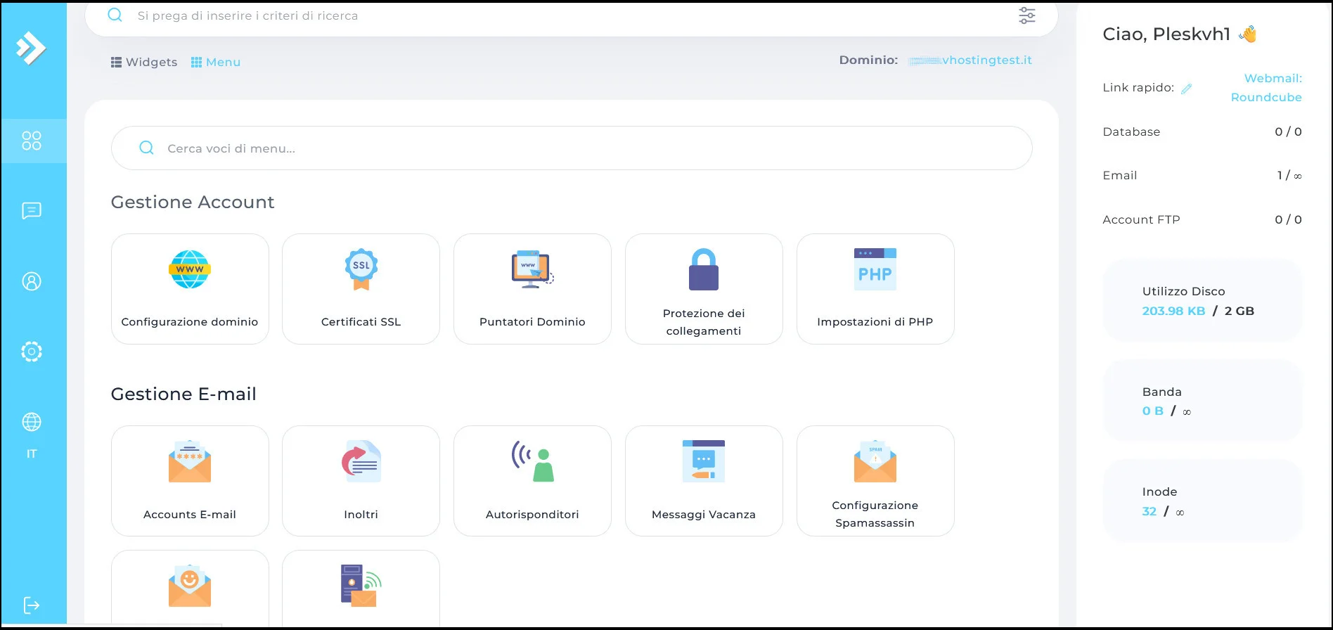 DirectAdmin di VHosting: guida dettagliata DirectAdmin di VHosting: guida dettagliata
