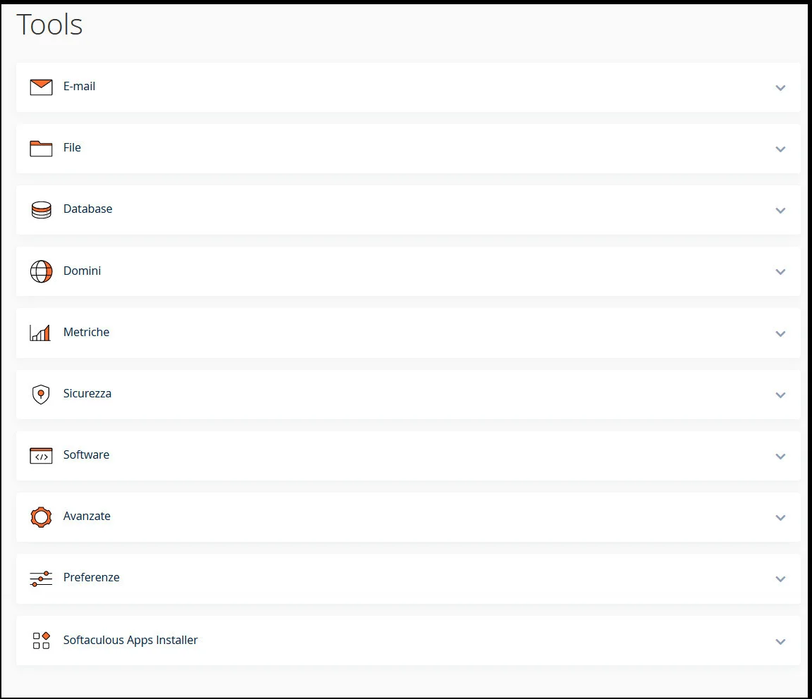CPanel di VHosting: la guida completa CPanel di VHosting: la guida completa