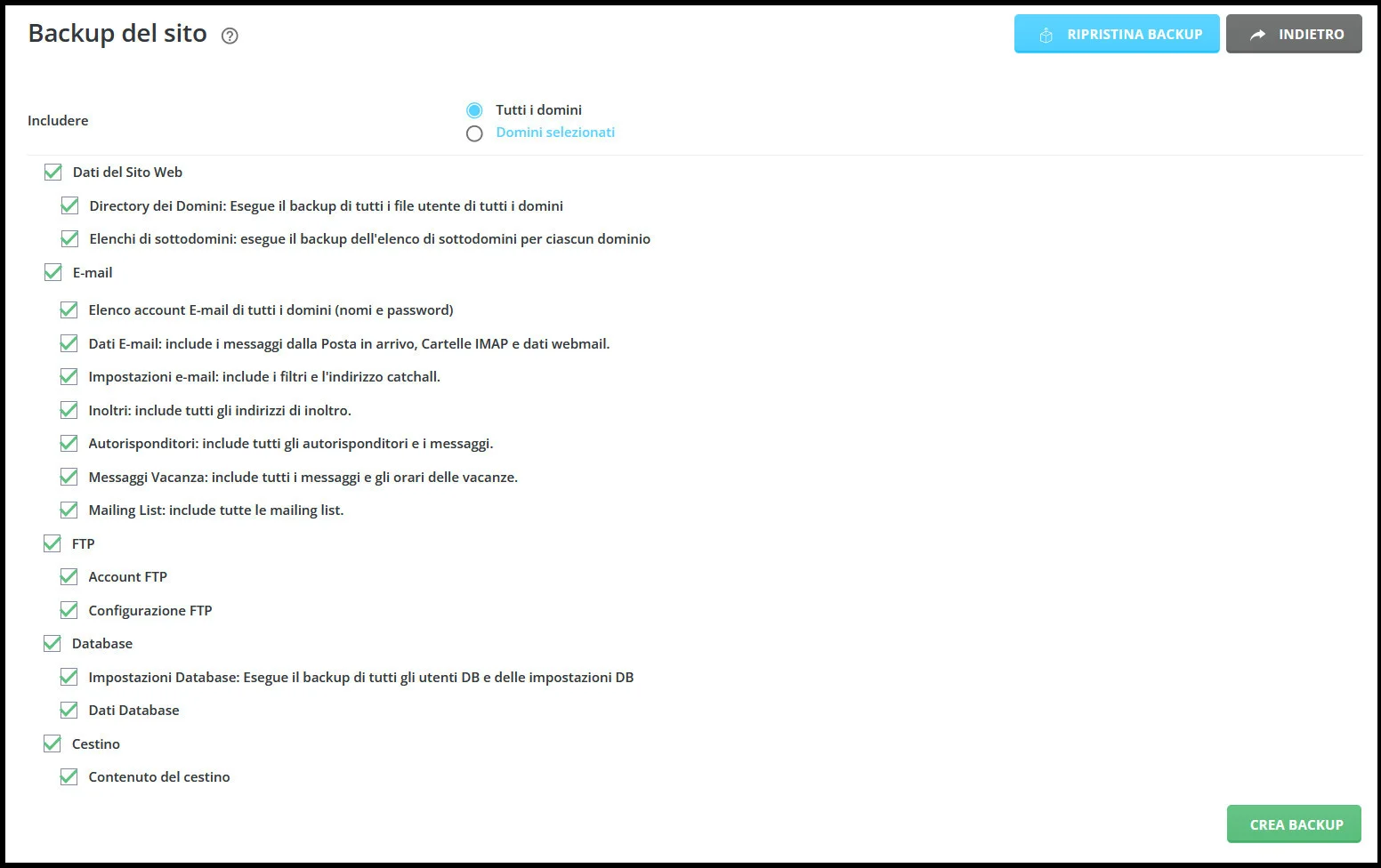 DirectAdmin di VHosting: guida dettagliata DirectAdmin di VHosting: guida dettagliata