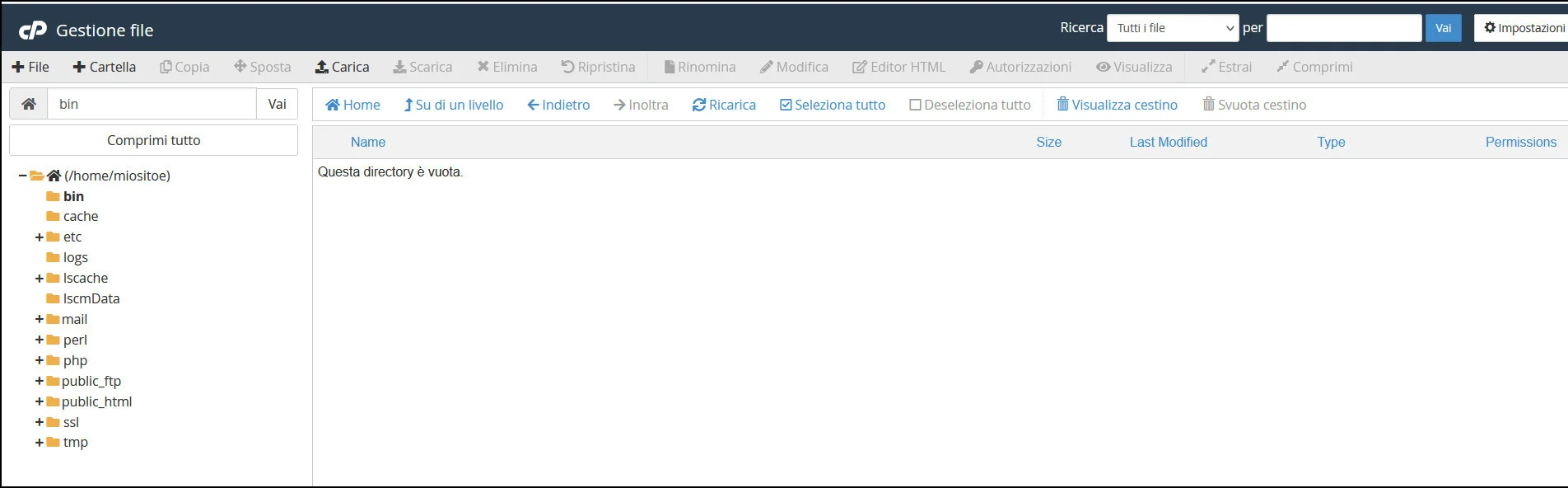 CPanel di VHosting: la guida completa CPanel di VHosting: la guida completa