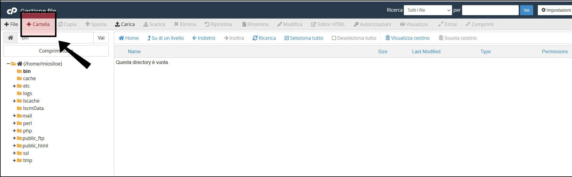 CPanel di VHosting: la guida completa CPanel di VHosting: la guida completa