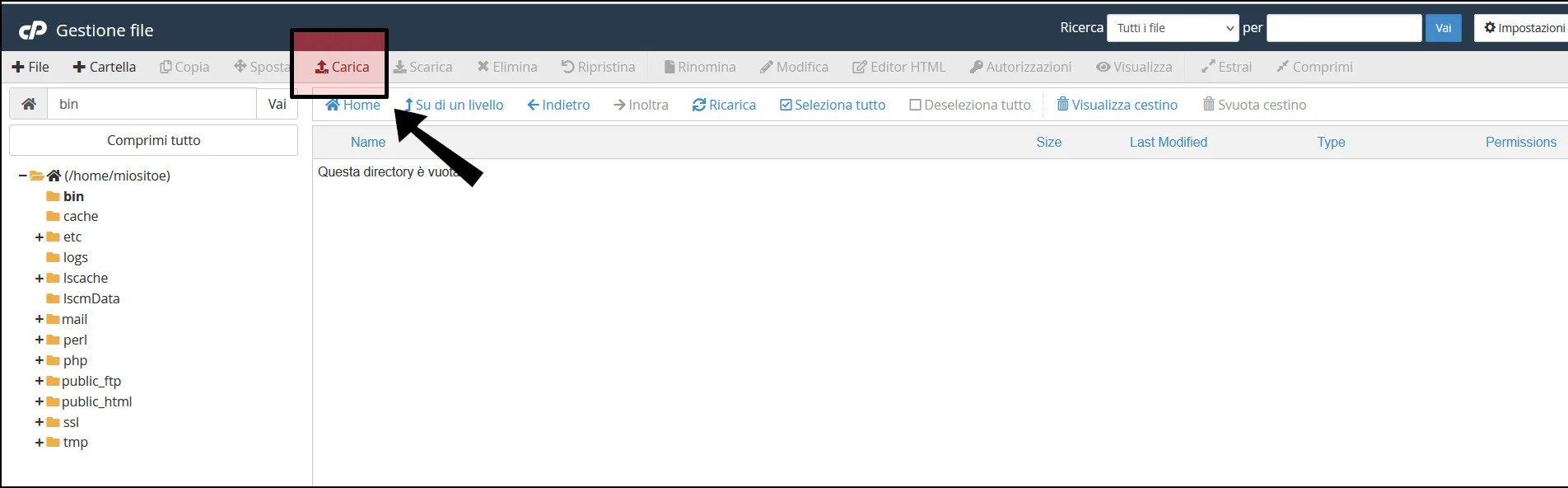 CPanel di VHosting: la guida completa CPanel di VHosting: la guida completa