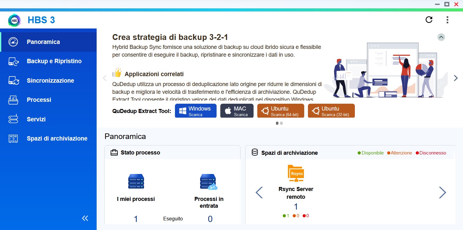 Cloud Object Storage S3 Compatibile: Configurazione archivio remoto con QNAP Nas