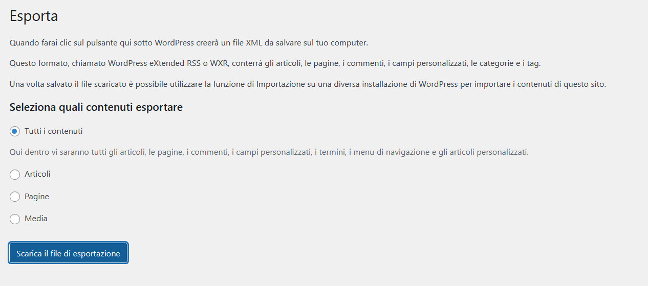 Da WordPress a Joomla : Guida alla migrazione