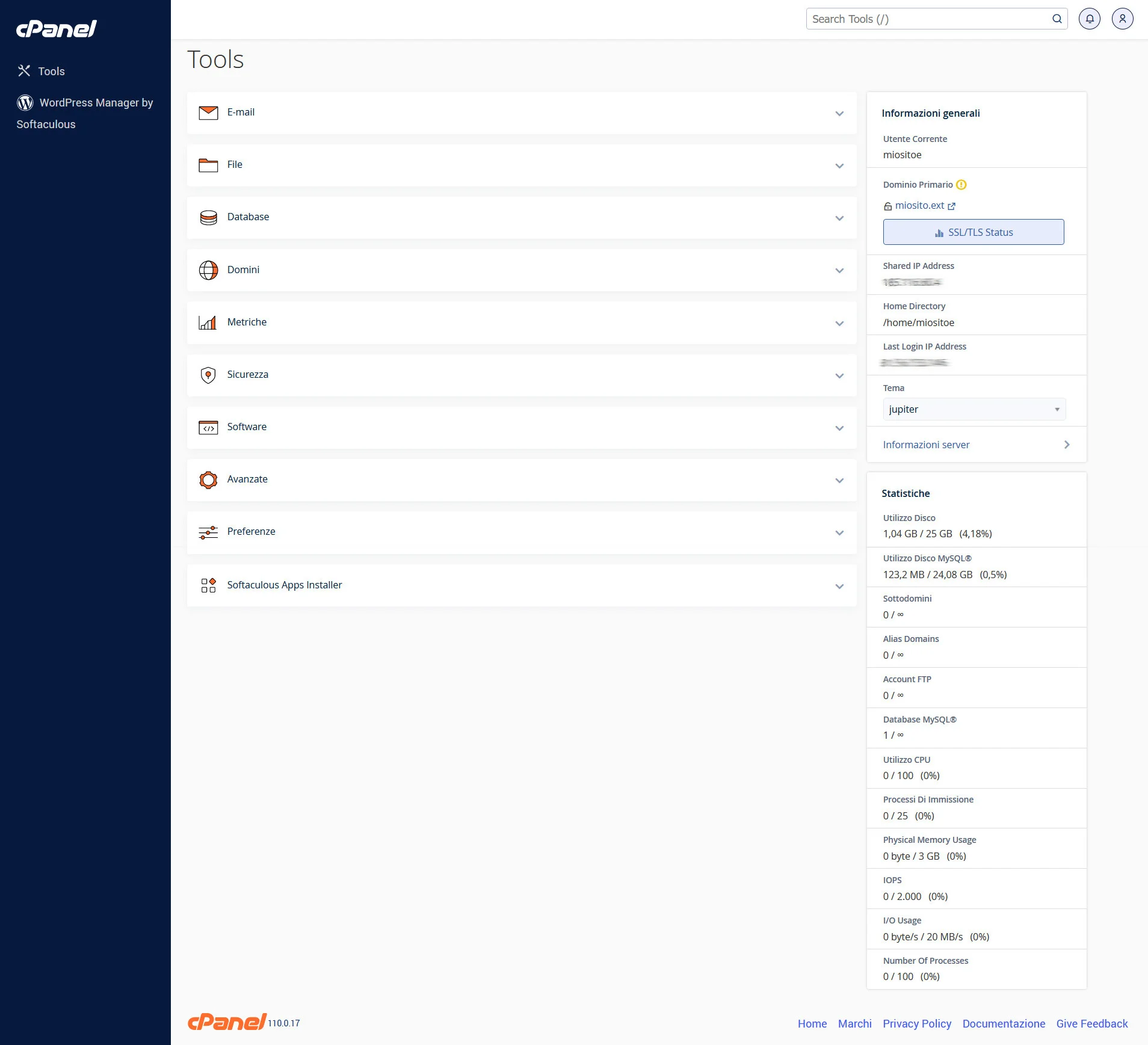 CPanel di VHosting: la guida completa CPanel di VHosting: la guida completa