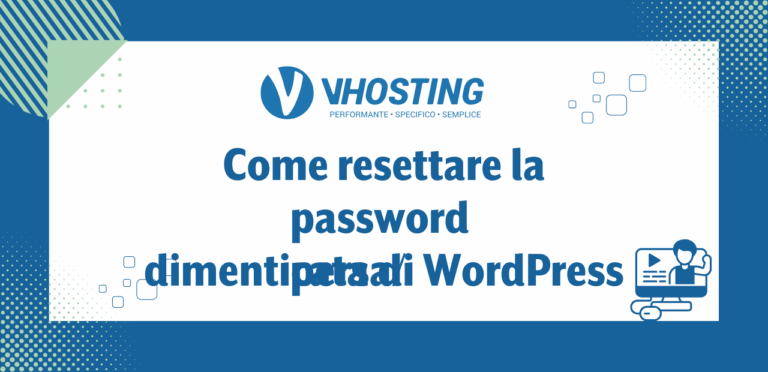 Come resettare la password persa/dimenticata di WordPress