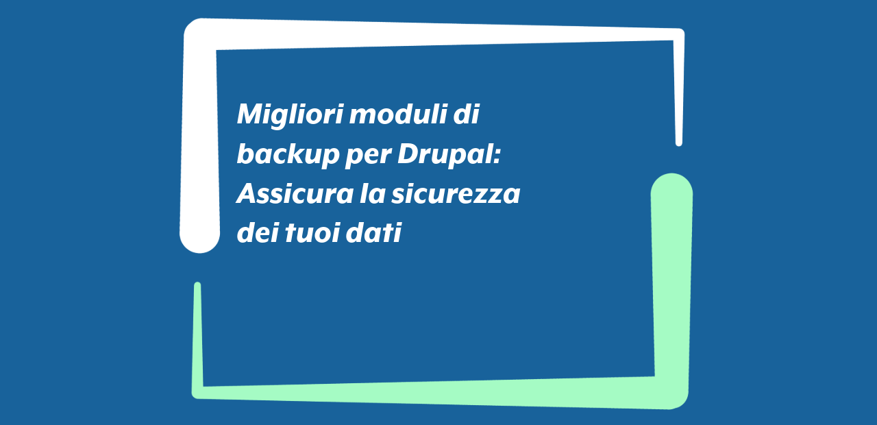 Backup su Drupal