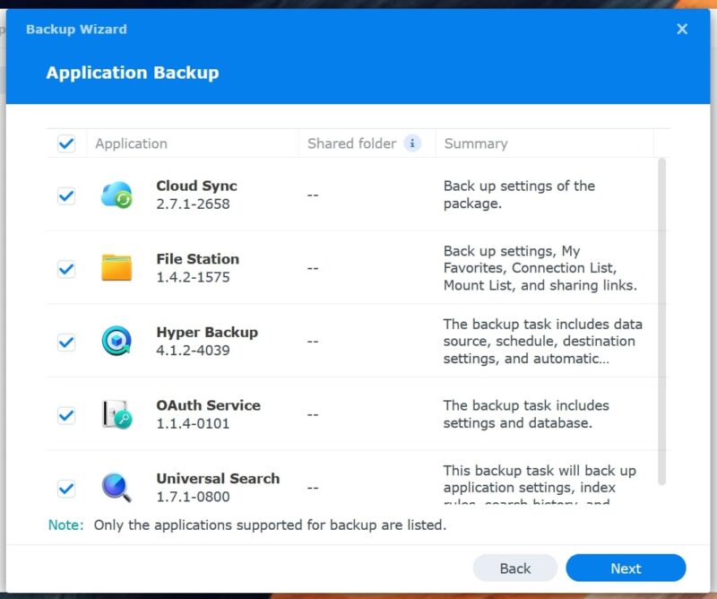 S3 su NAS Synology: Guida alla configurazione Wizard di configurazione Hyper Backup
