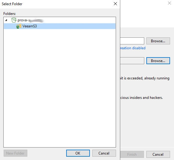 Veeam NAS su S3: Guida alla configurazione