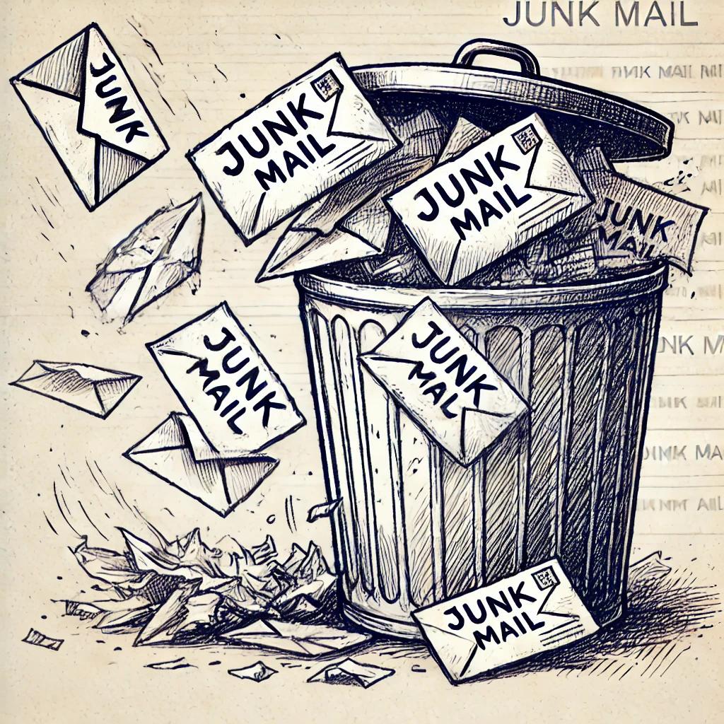 Junk email: cosa sono e come funzionano