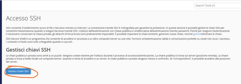 SSH: connettersi ai server in modo sicuro
