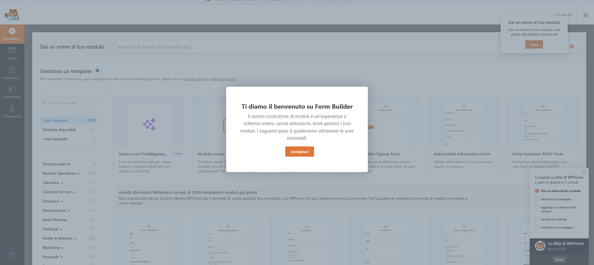 Form WordPress: Guida alla loro creazione