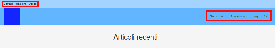 Guida: i menù su WordPress