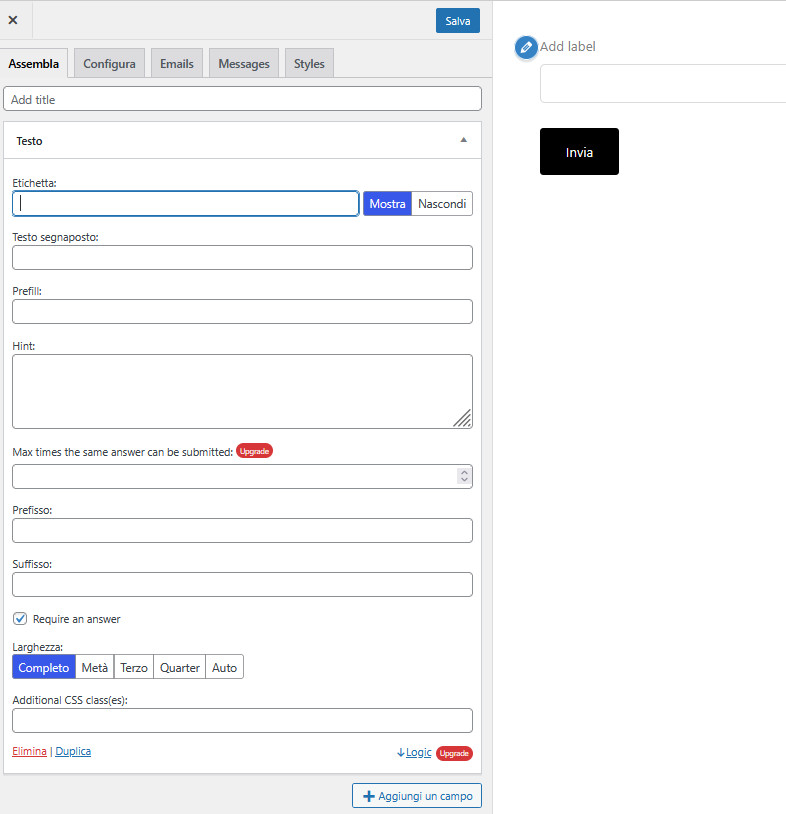 Form WordPress: Guida alla loro creazione