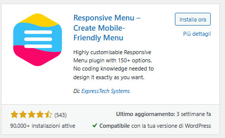 Guida: i menù su WordPress