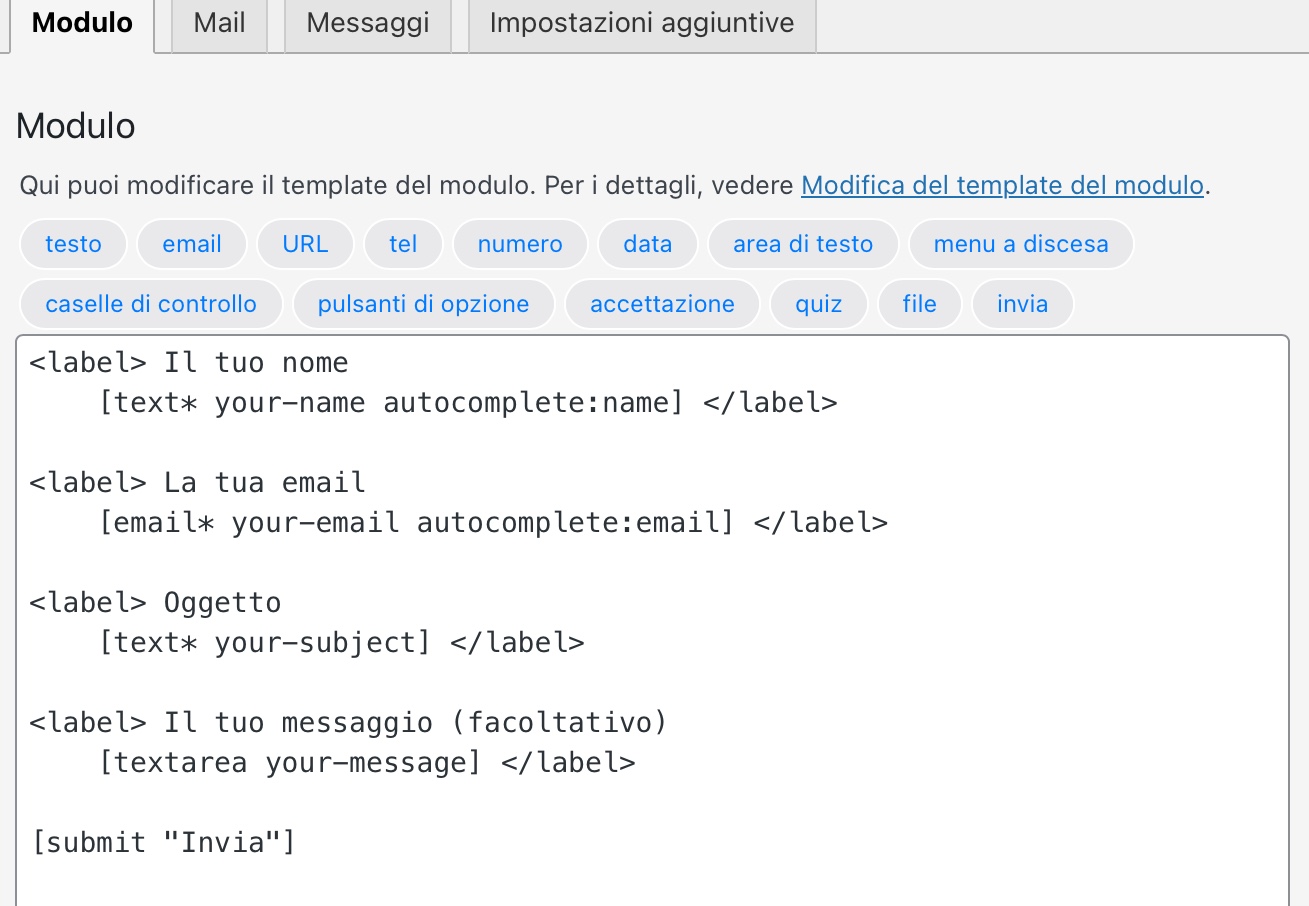 Form WordPress: Guida alla loro creazione