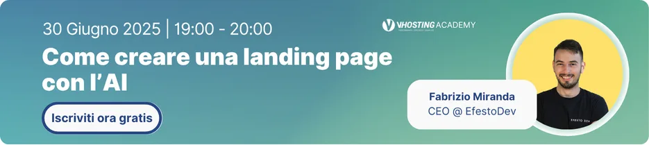 Webinar 30 giugno VHosting