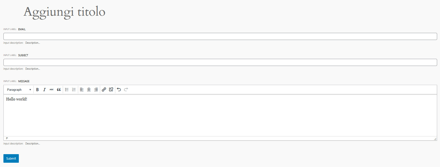 Form WordPress: Guida alla loro creazione