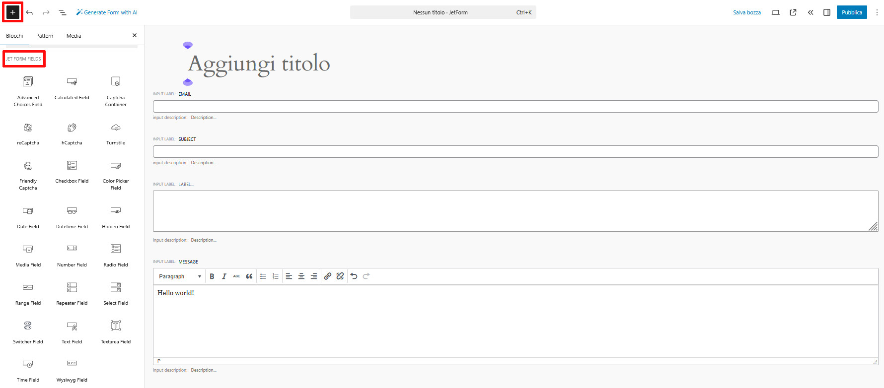 Form WordPress: Guida alla loro creazione