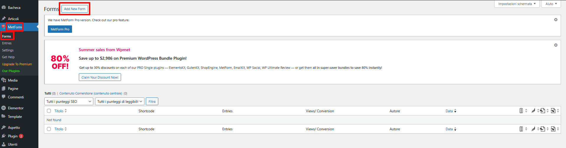 Form WordPress: Guida alla loro creazione