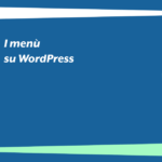 I menù su WordPress