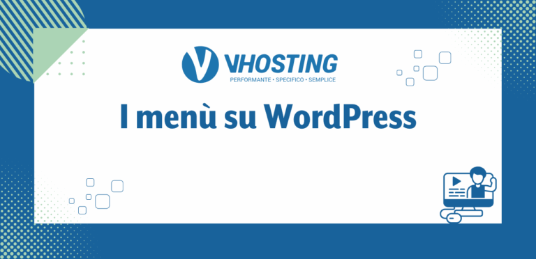 I menù su WordPress I menù su WordPress