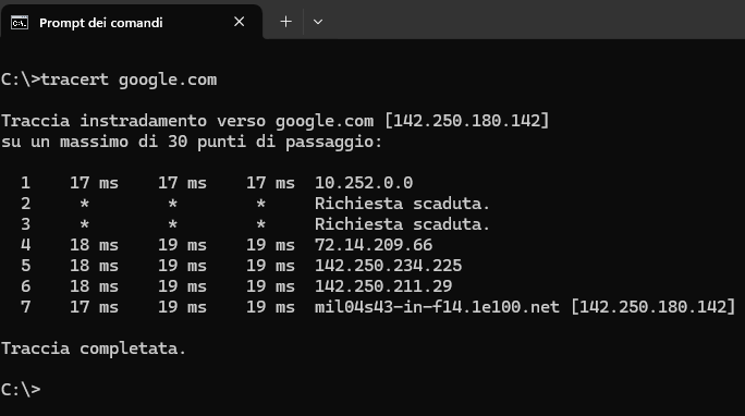 Ping e Tracert: cosa sono e come si usano