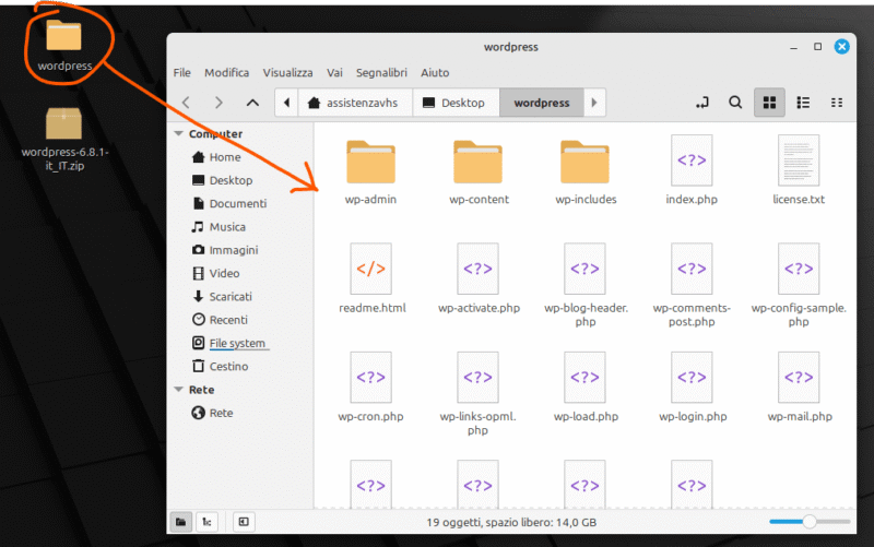 Installare manualmente WordPress Installare manualmente WordPress